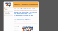 Desktop Screenshot of antietamcup.com